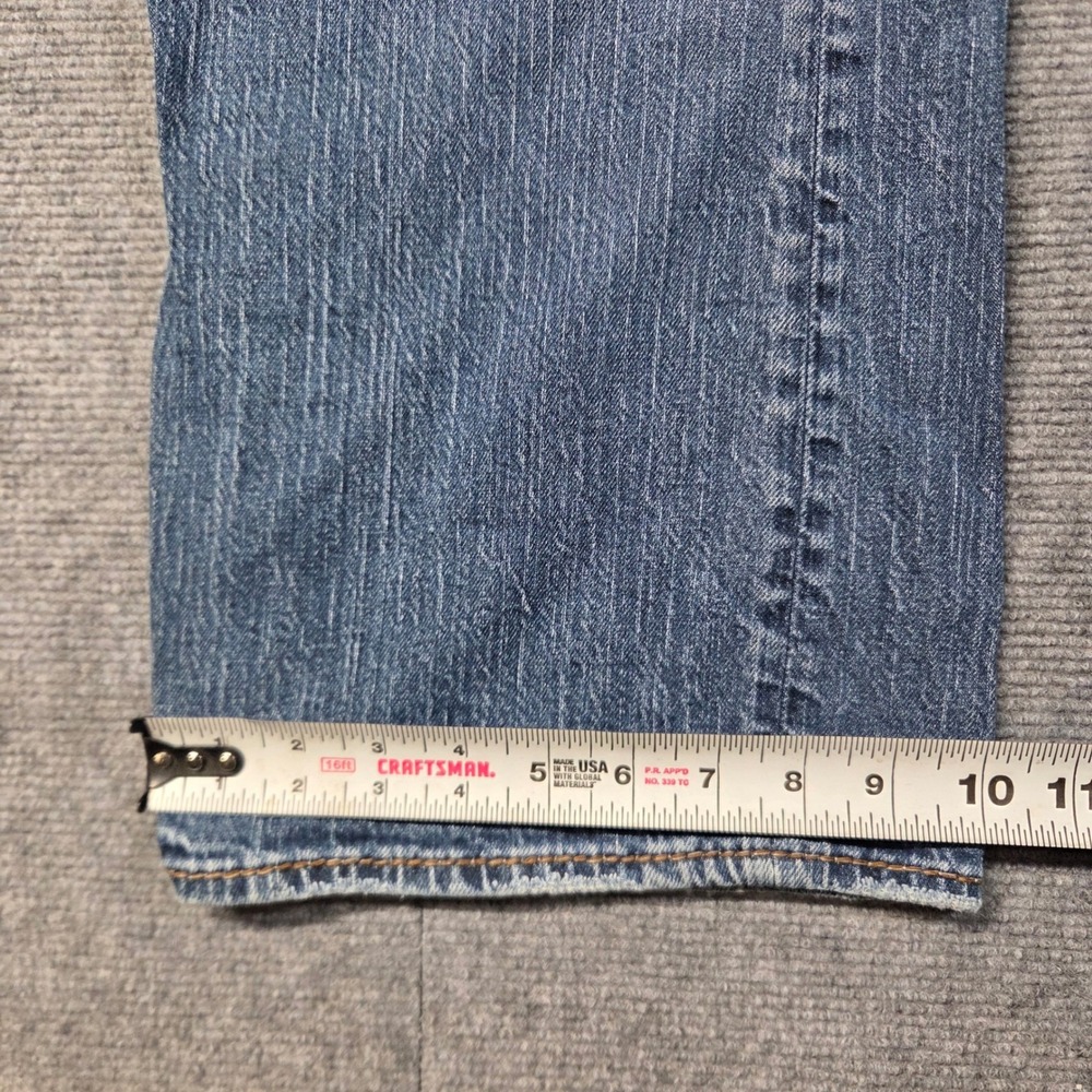 Silver Jeans Co Mens Zac Relaxed Straight Leg Blue Denim Jeans Medium Wash 39x29 - Picture 12 of 16